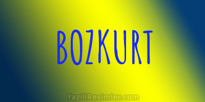 BOZKURT