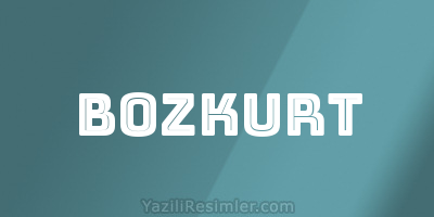 BOZKURT