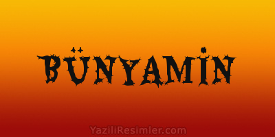 BÜNYAMİN