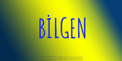 BİLGEN