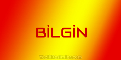 BİLGİN