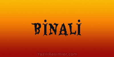 BİNALİ