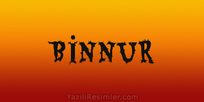 BİNNUR