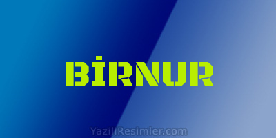 BİRNUR