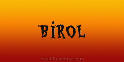 BİROL