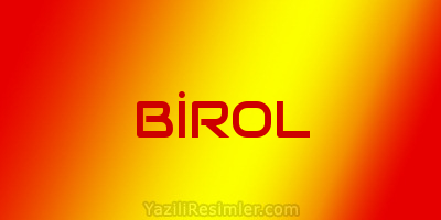 BİROL