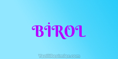 BİROL