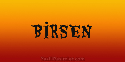 BİRSEN