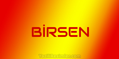 BİRSEN