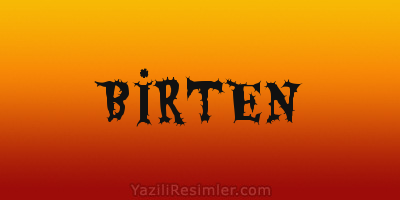 BİRTEN