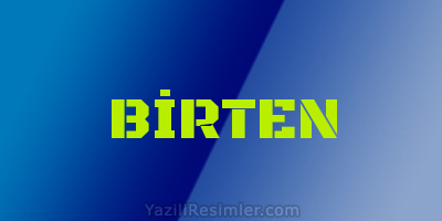 BİRTEN