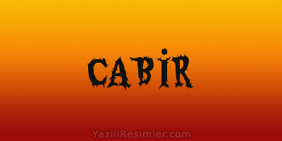 CABİR