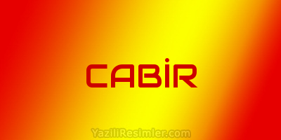 CABİR