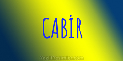 CABİR