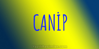 CANİP