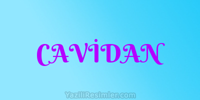 CAVİDAN