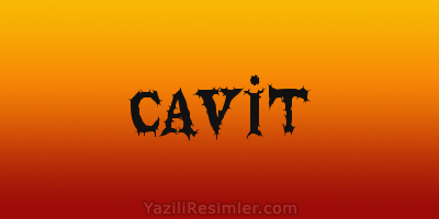 CAVİT