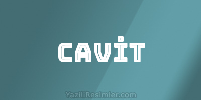 CAVİT