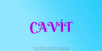 CAVİT