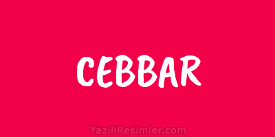 CEBBAR