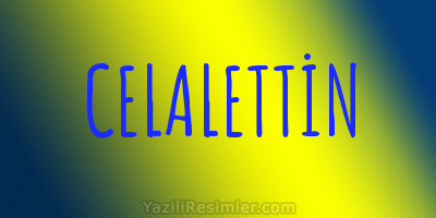 CELALETTİN