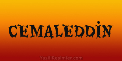 CEMALEDDİN