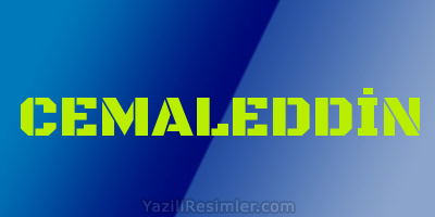 CEMALEDDİN