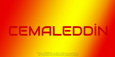 CEMALEDDİN