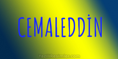 CEMALEDDİN