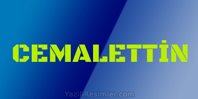 CEMALETTİN