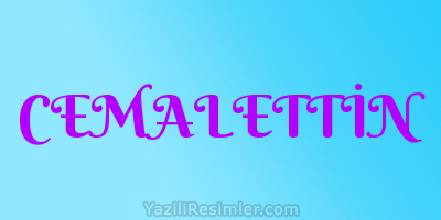 CEMALETTİN