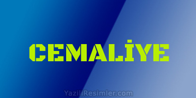 CEMALİYE