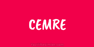 CEMRE