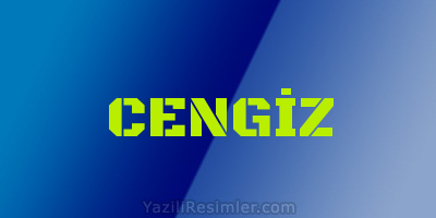 CENGİZ