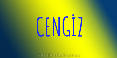 CENGİZ