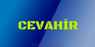 CEVAHİR