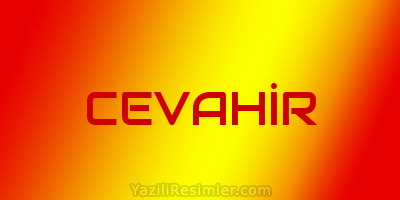 CEVAHİR