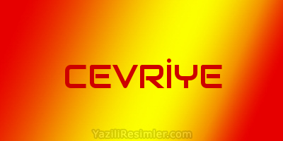 CEVRİYE