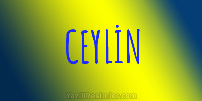 CEYLİN