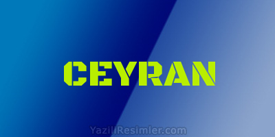 CEYRAN