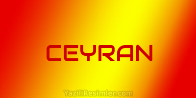 CEYRAN