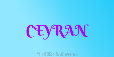 CEYRAN