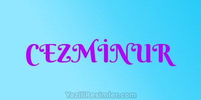 CEZMİNUR