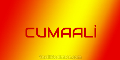 CUMAALİ