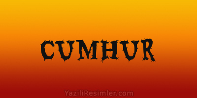 CUMHUR