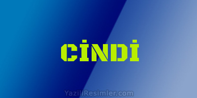 CİNDİ