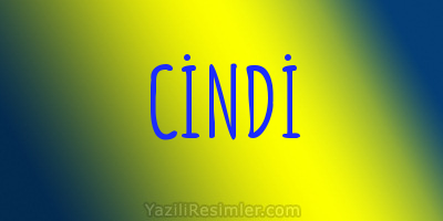 CİNDİ