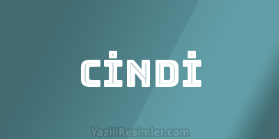 CİNDİ