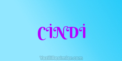 CİNDİ