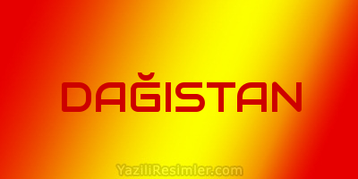 DAĞISTAN